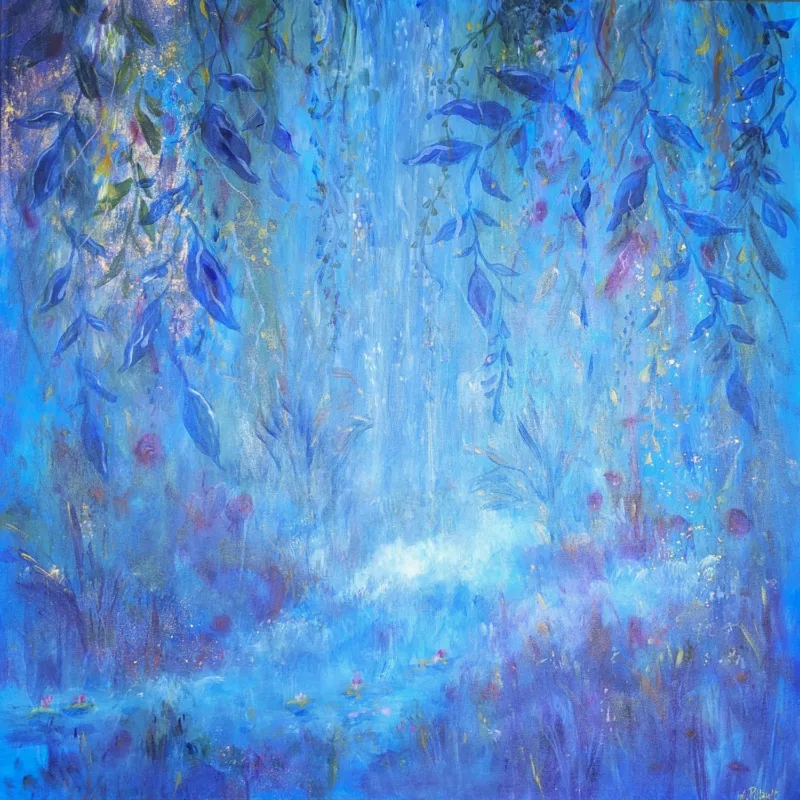 Paradis bleu.