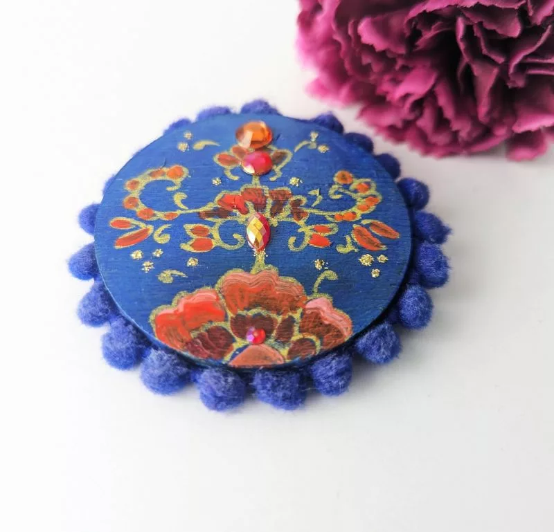 Broche fleurs Gypsie – Image 3
