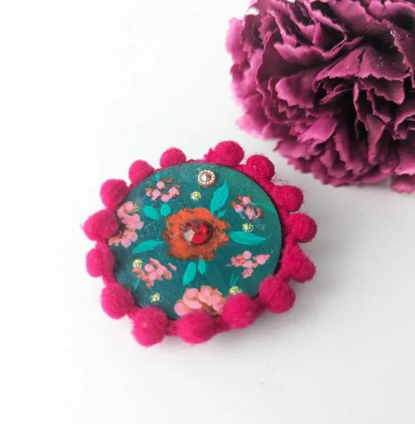 Broche fleurs Slova – Image 3